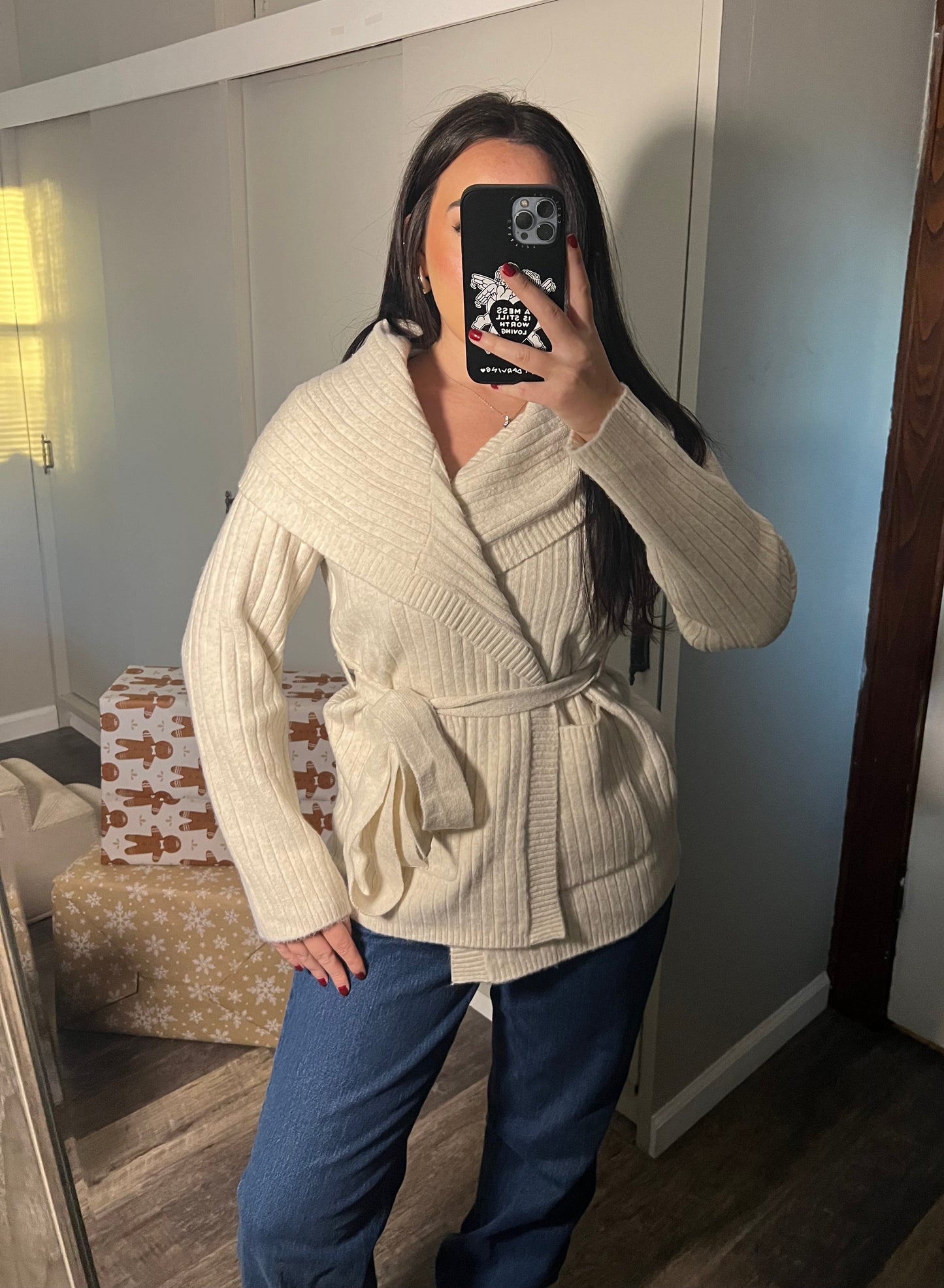 Ivy Wrap Sweater