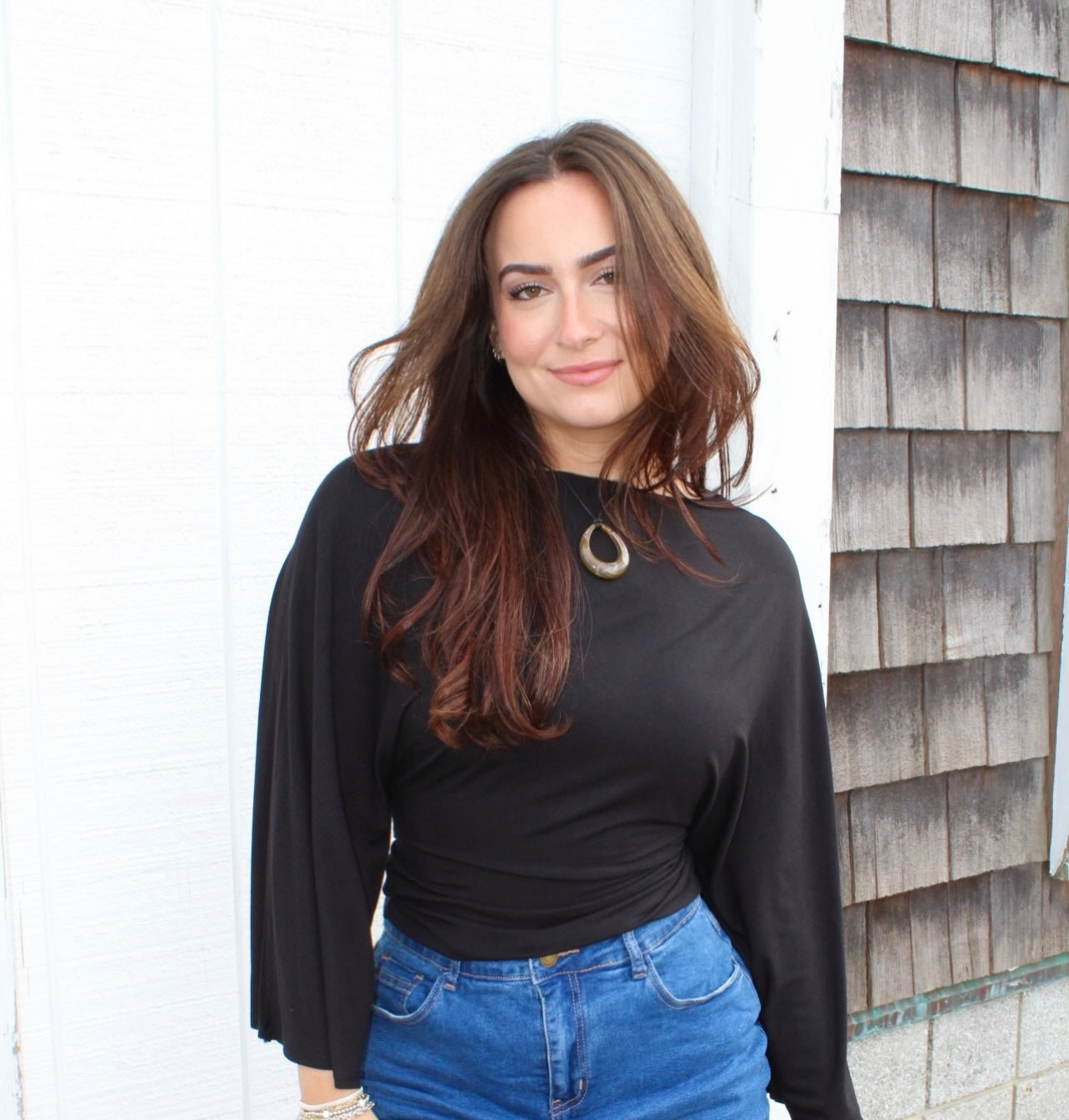 Here Comes the Sun Top (black)