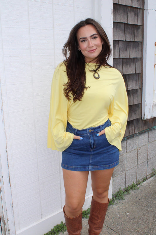 Here Comes the Sun Top (yellow)