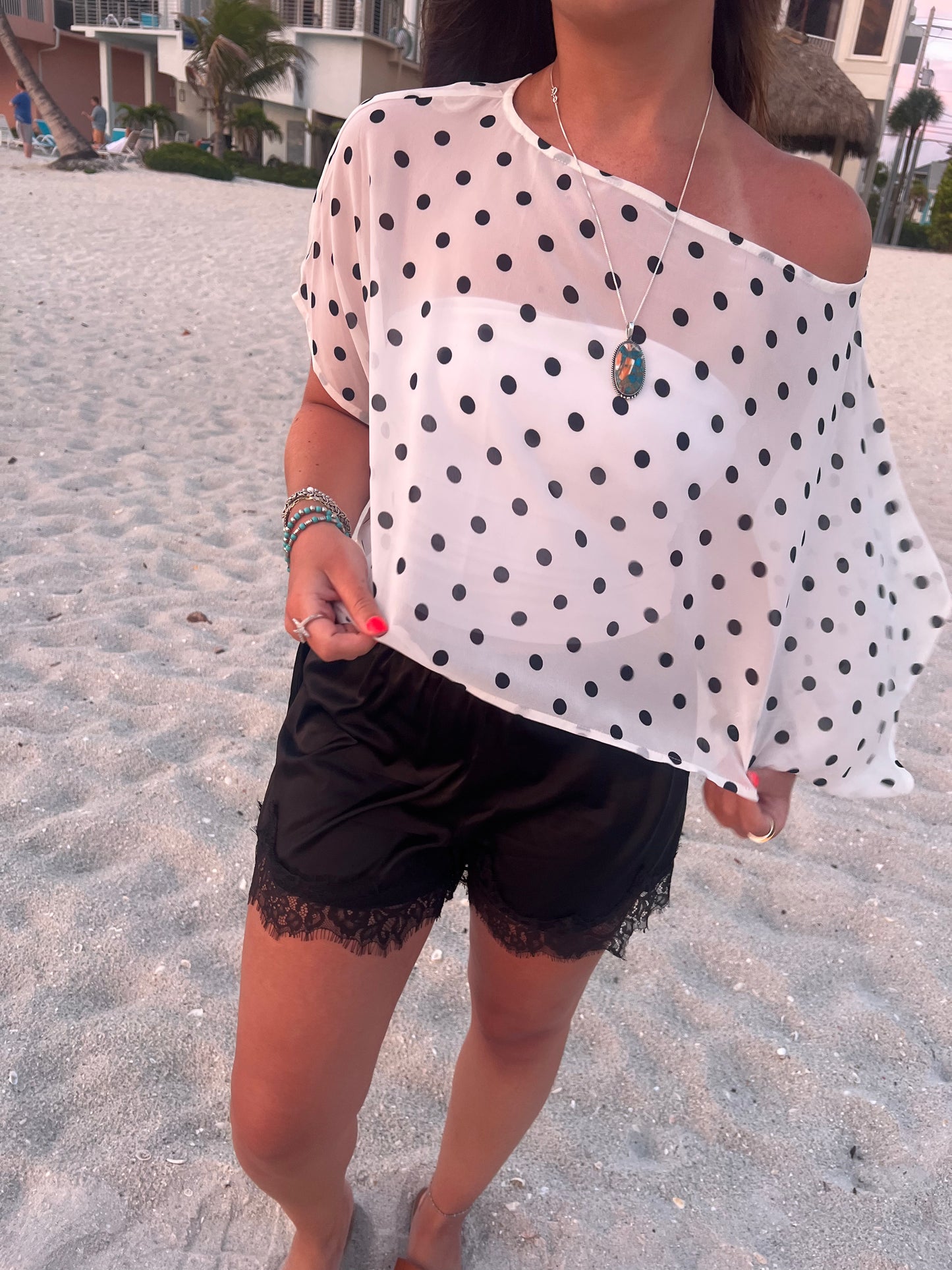 Ghost Garden Poncho