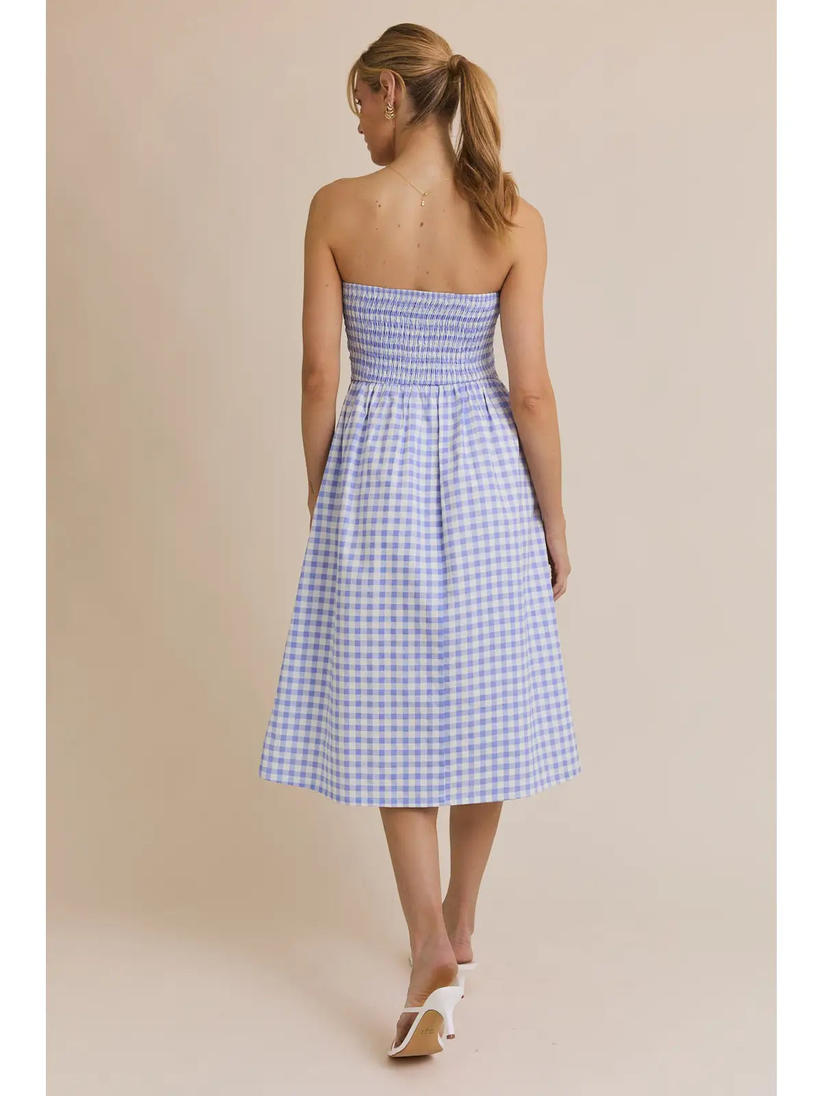 strapless summer dress