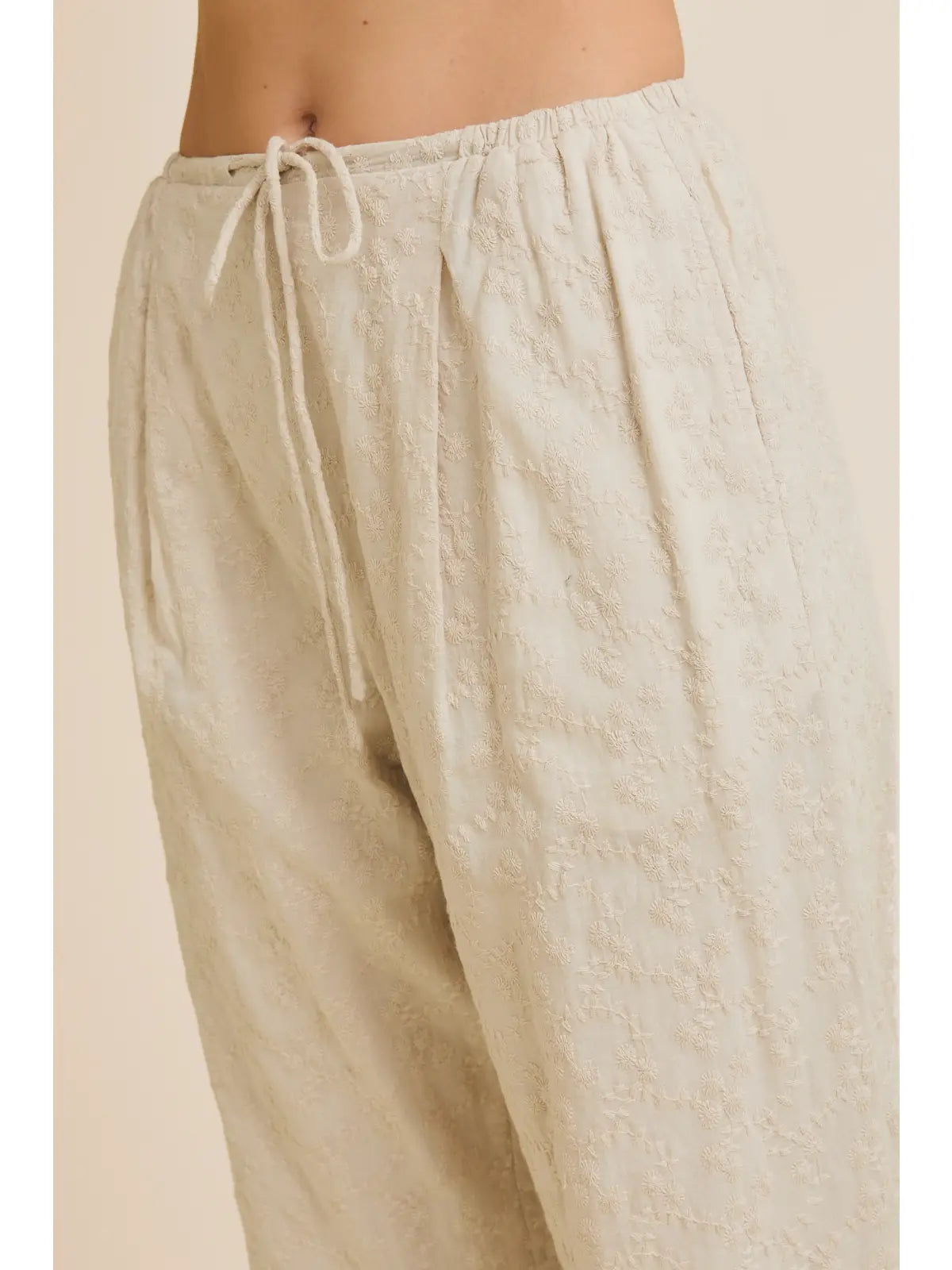 summer floral flowy pants