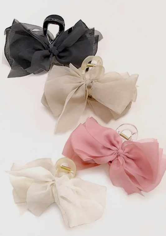 Bow Claw Clip