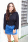 Here Comes the Sun Top (black)