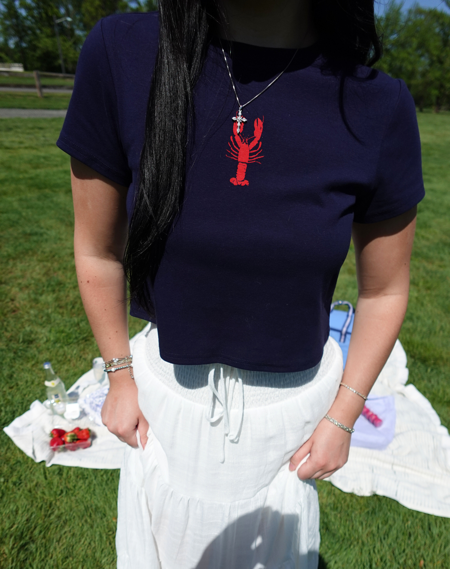 Lobster Baby Tee