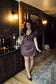 Moonlit Merlot Dress