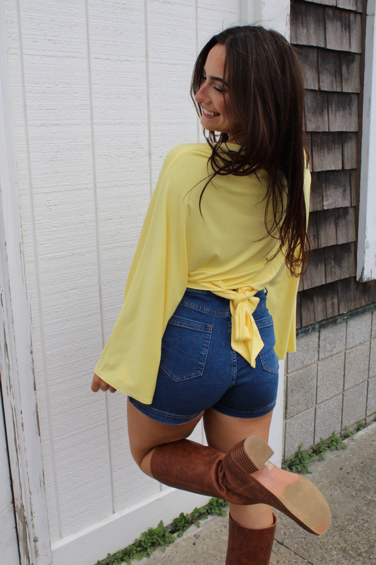 Here Comes the Sun Top (yellow)