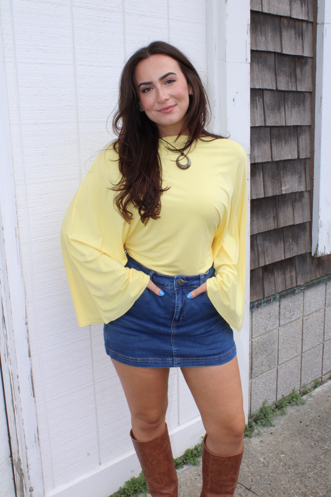 Here Comes the Sun Top (yellow)