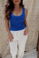 American Tank Top (Royal Blue)