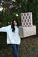 Holiday Cheer Quilted Hoodie