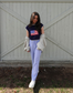 Mia Striped Pants