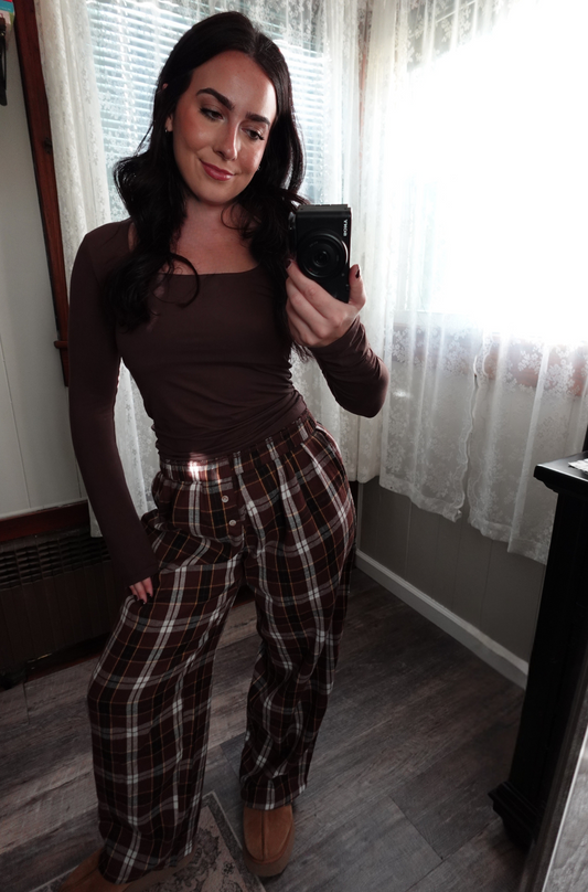 Flannel Boxer Bottoms