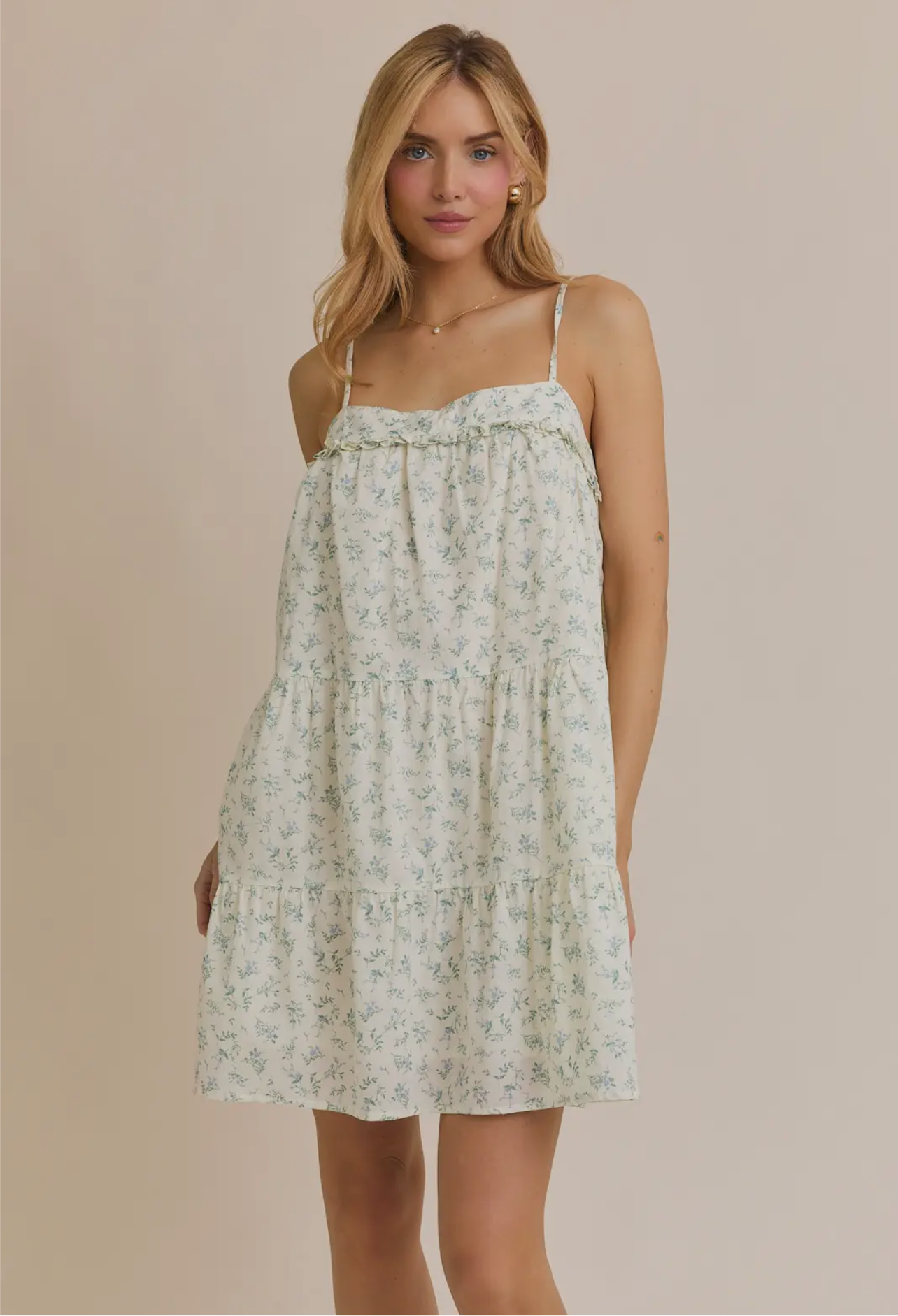 Floral Flowy Dress Spring & Somer Floral Flowy Dress Spring & Somer