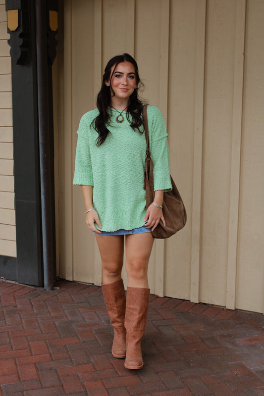 fall shortsleeve sweater top