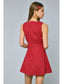 red family party dress