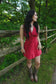 red country concert mini dress